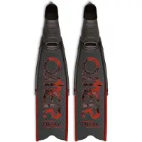 OMER Stingray Dual Carbon Spearfishing Fins Noir EU 47-48