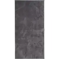 vidaXL Tapis HUARTE à poils courts doux lavable anthracite 100x200 cm