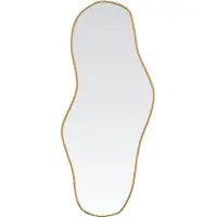 vidaXL Miroir mural Golden 70x30 cm