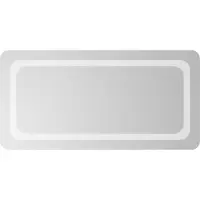 vidaXL Miroir de salle de bain LED 40x80 cm