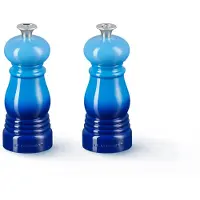 Le Creuset moulins à sel et à poivre 44900112200000 bleu azur, 12.5 cm