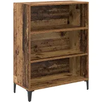 vidaXL Buffet en bois recyclé 69,5 x 32,5 x 90 cm, aggloméré