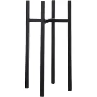 Mica Decorations Ascot Plant Stand XL - L38 x L38 x H71 cm - Métal - Noir