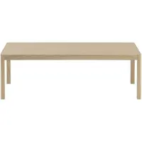 Muuto Workshop Table Basse 120 x 43 cm | Oak | Oak
