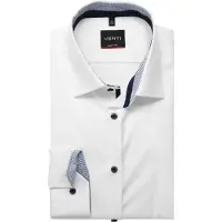 Venti Homme Venti Body Fit Chemise blanc, Unicolore