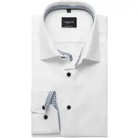 Venti Modern Fit Chemise blanc, Unicolore