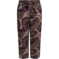 ONLY Pantalon à pince 'CARVilma' marron / chocolat / cappuccino