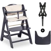 Hauck Chaise haute Beta Plus incl. planche à manger, coussin d'assise