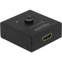 DeLOCK 64072 HDMI 2 - 1 Umschalter bidirektional 4K 60 Hz kompakt