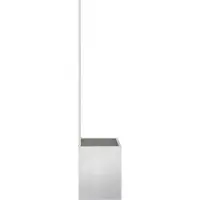 vidaXL Écran pare-vue pour jardin Argent 50 x 32 x 150 cm Acier inoxydable