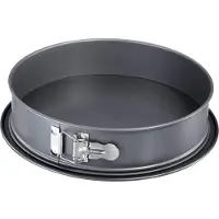 Westmark Moule à charnière Backprofi 1 fond antiadhésif, Moule à gâteau, Gris