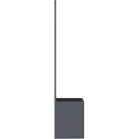 vidaXL Écran de confidentialité de jardin Anthracite 32 x 140 cm