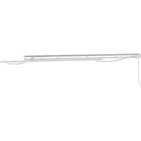 vidaXL Cadre de store blanc 4 x 2 m métal