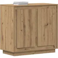 vidaXL Buffet en chêne Artisan 80 x 40 x 75 cm, aggloméré