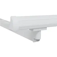 vidaXL Cadre d'auvent réglable, blanc, 4 x 2 m, en acier