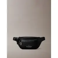Calvin Klein Sacs banane 'Monologo Webbing Strap' noir / blanc