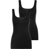 Schiesser Maillot de corps noir