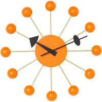 Vitra Ball Clock Horloge Murale Orange