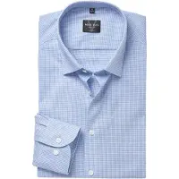MARVELIS Homme Marvelis Body Fit Chemise bleu, Carreau vichy