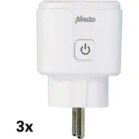 Ginza.se Prise Wi-Fi intelligente 16A 3680W lot de 3 blanc -