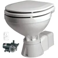 Johnson Pump Compact Aqua T Toilet 12v Clair 40.6 x 43.2 x 48.3 cm
