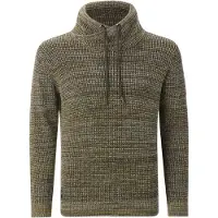 Jan Vanderstorm Comfort Fit Pull-over vert,
