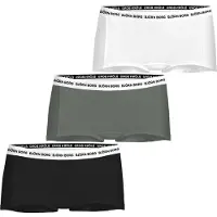 Björn Borg Shorty - 3 Pack - Vert/Blanc/Noir - - 15-16 ans (170-176) - Shorty