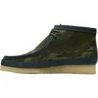 Clarks Chaussure à lacets 'Wallabee Boot' vert