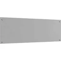 vidaXL Dosseret de cuisine gris clair 120 x 40 cm Verre trempé