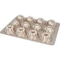 Birkmann Moule à pâtisserie Violet ivory, Moule à gâteau, Or