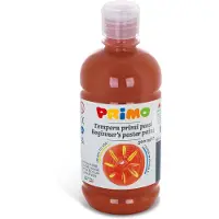 Primo 202BR500730 Tempera Colour Brown 500 ml Bottle (500 ml)