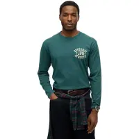Superdry Athletic Ess Long Sleeve T-shirt Vert S Homme