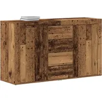 vidaXL Meuble de rangement latéral, Altholz, 120 x 36 x 69 cm, fabriqué en bois composite