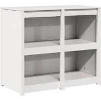 vidaXL Armoire de cuisine MEPPEL, blanc cassé, 106 x 55 x 92 cm