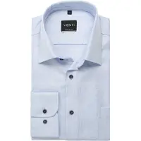 Venti Comfort Fit Chemise bleu, Unicolore