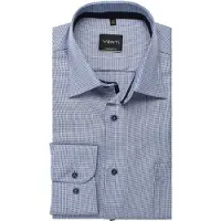 Venti Comfort Fit Chemise bleu, Unicolore