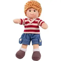 Bigjigs Toys Poupée en tissu Harry 28 cm / dès 0 ans