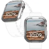 Uag Scout | Coque Bumper Apple Watch 7 / 8 / 9 - 45 mm - Clear