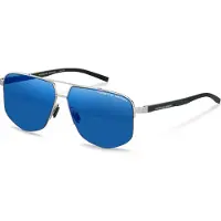 Porsche Design Lunettes de soleil pour homme P8943 Palladium, noir 63/12/145