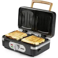 Domo Croque-Gaufre-Gril 3-en-1 DO9278C