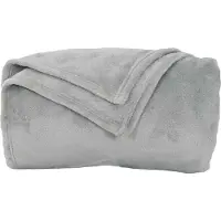 vidaXL Couvertures À Jeter 6 Pcs Gris 240 X 270 Cm Toison