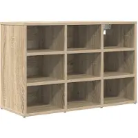 vidaXL Cabinet à chaussures Chêne sonoma 77,5 x 30 x 51 cm