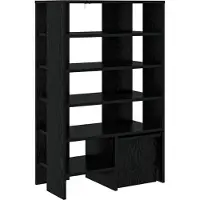 vidaXL Cabinet à chaussures 2 pcs Chêne noir Bois d'ingénierie