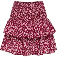 ONLY Jupe 'ONLZOEY' bleu clair / canneberge / blanc