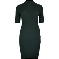 Apricot Robe vert foncé
