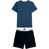 G-Star Pyjama court 'Slate' bleu / noir