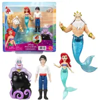 Mattel Disney Princess Little Mermaid Character Set Doll Multicolore Enfants
