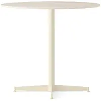 Audo Copenhagen Nook Table à Manger Ø80 cm | Ivory | Ceramic Sand