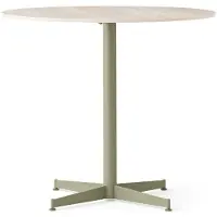 Audo Copenhagen Nook Table à Manger Ø80 cm | Olive | Ceramic Sand
