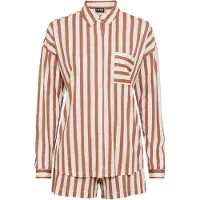 LASCANA Shorty marron / blanc